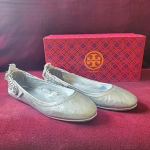 Tory Burch Minnie Embellised Two Way Ballet Flat